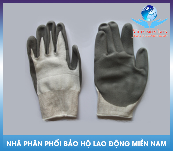 GĂNG TAY CHỐNG CẮT DYNEEMA TRẮNG PHÚ PU (hàng đặt)